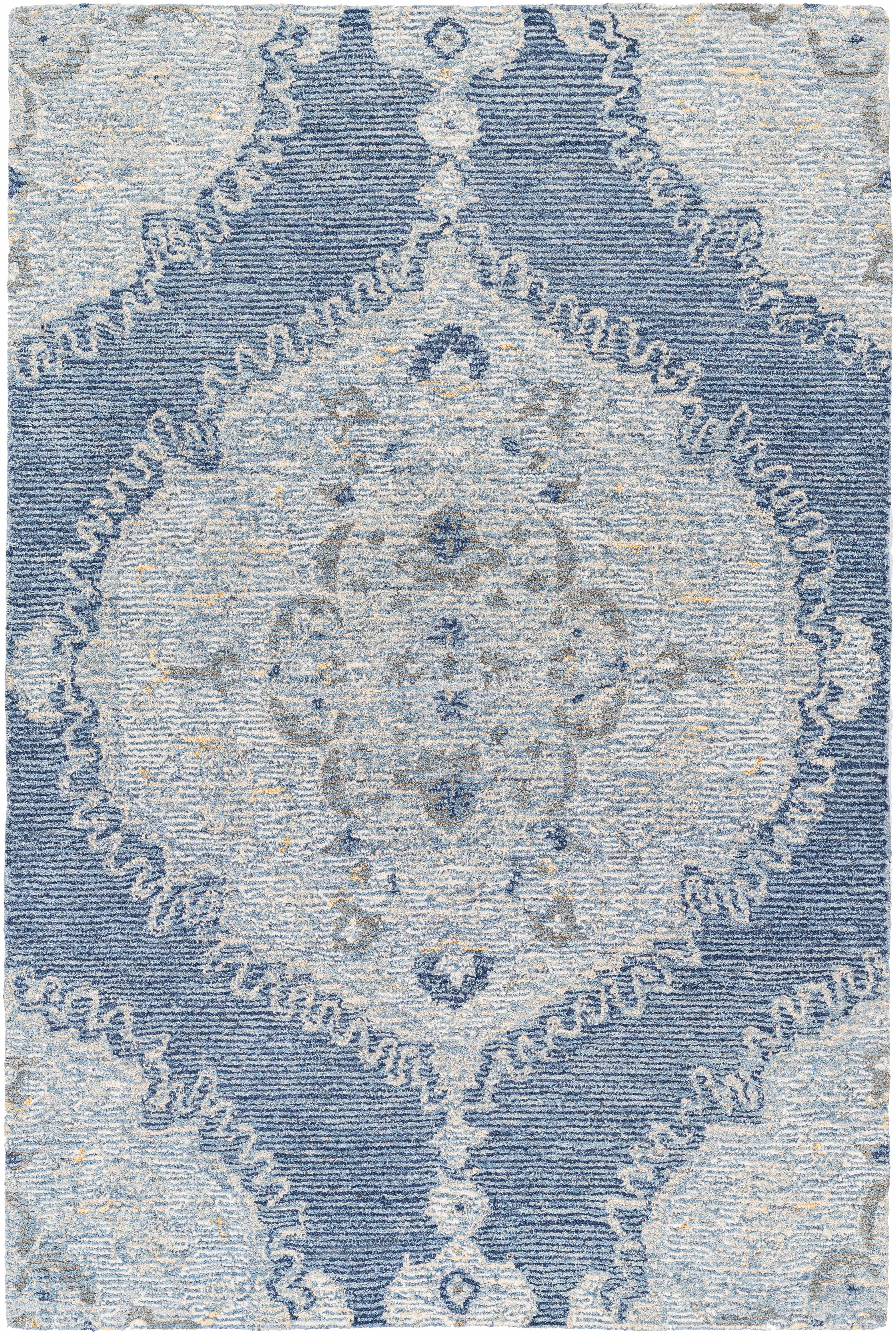 Berny 9' x 12' Wool Area Rug - Hauteloom