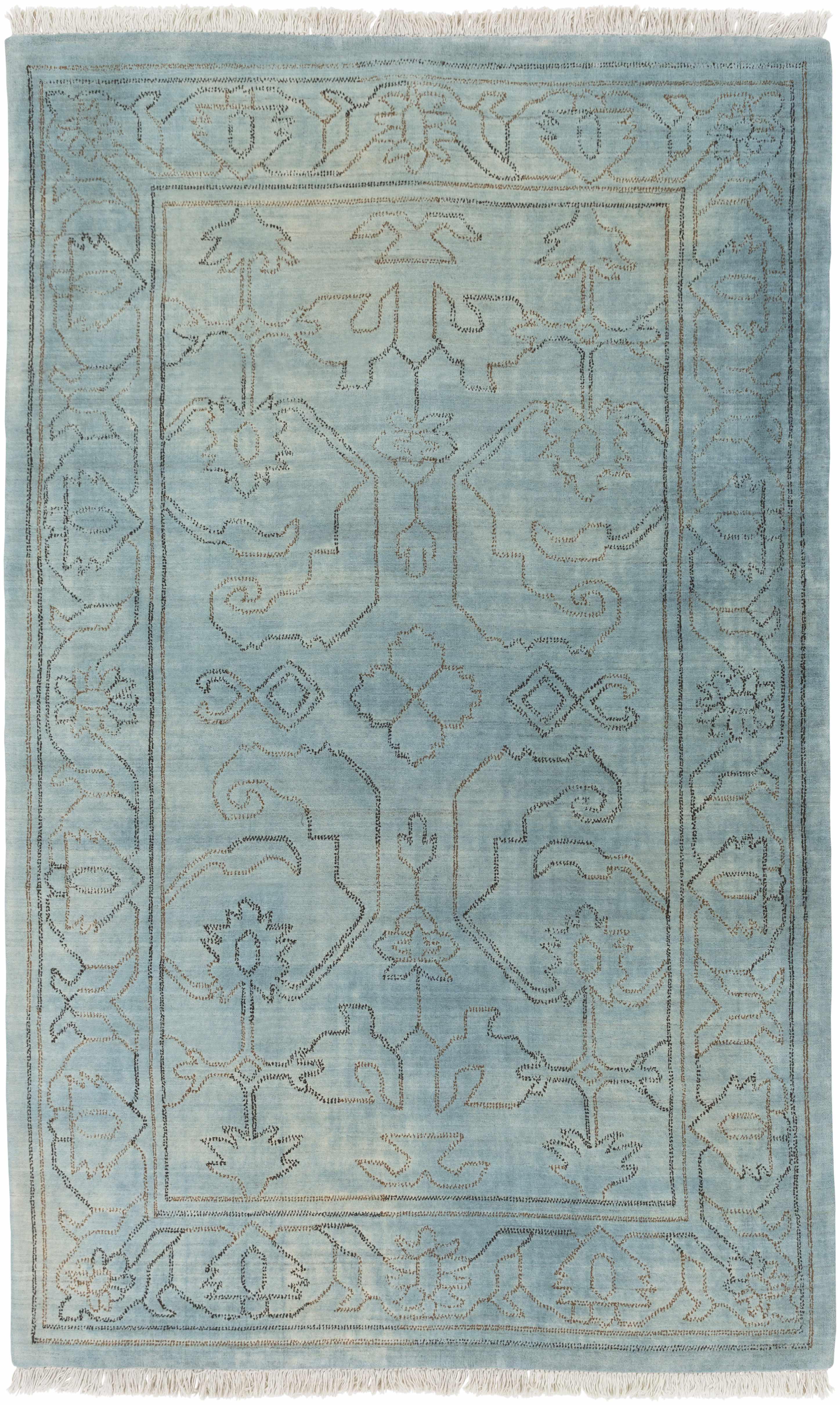 Lothair 9' x 13' Updated Traditional Handmade Traditional Persian Wool Area Rug - Hauteloom