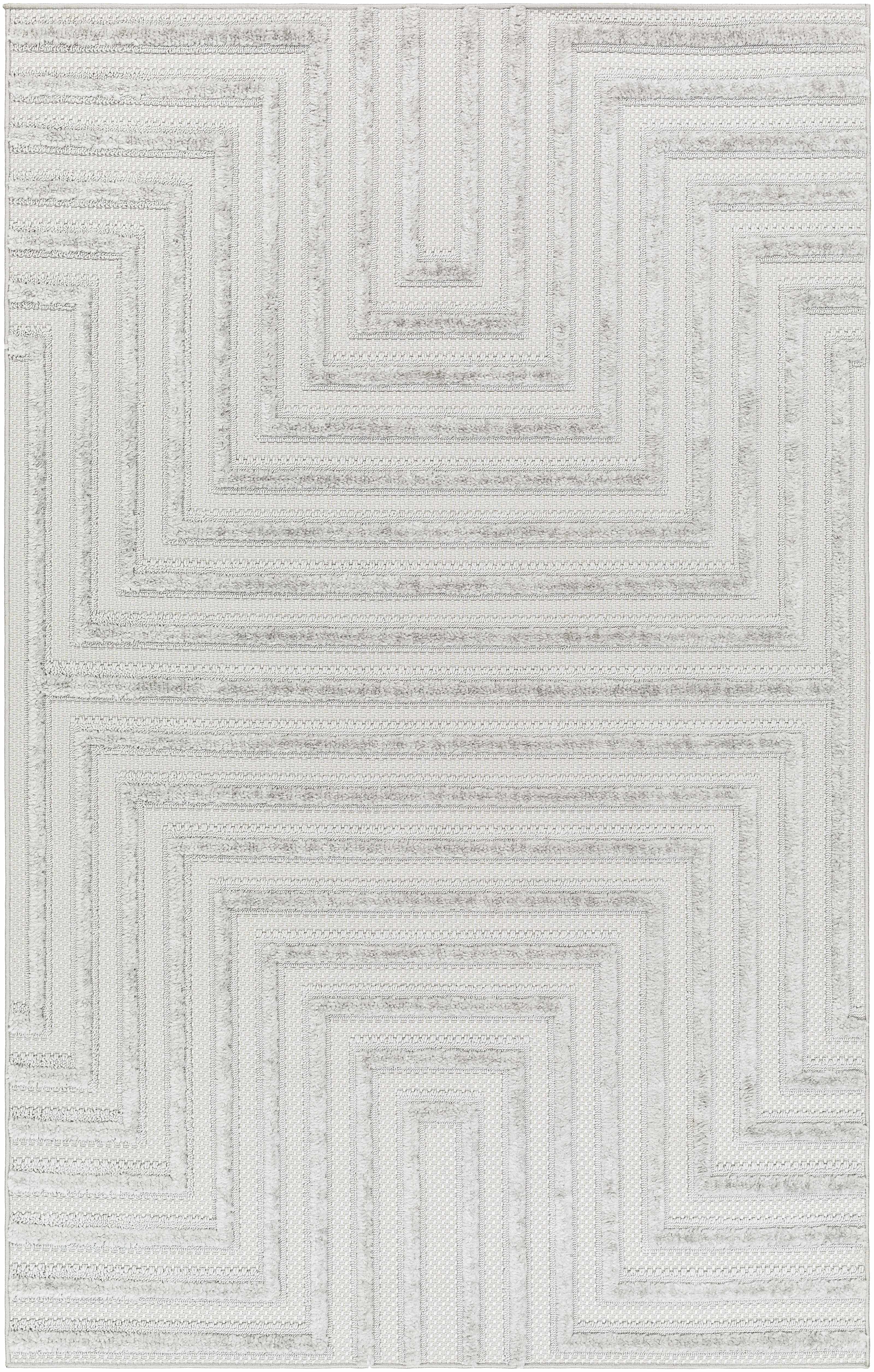 Cadee 5'3in x 7' Outdoor Area Rug - Hauteloom