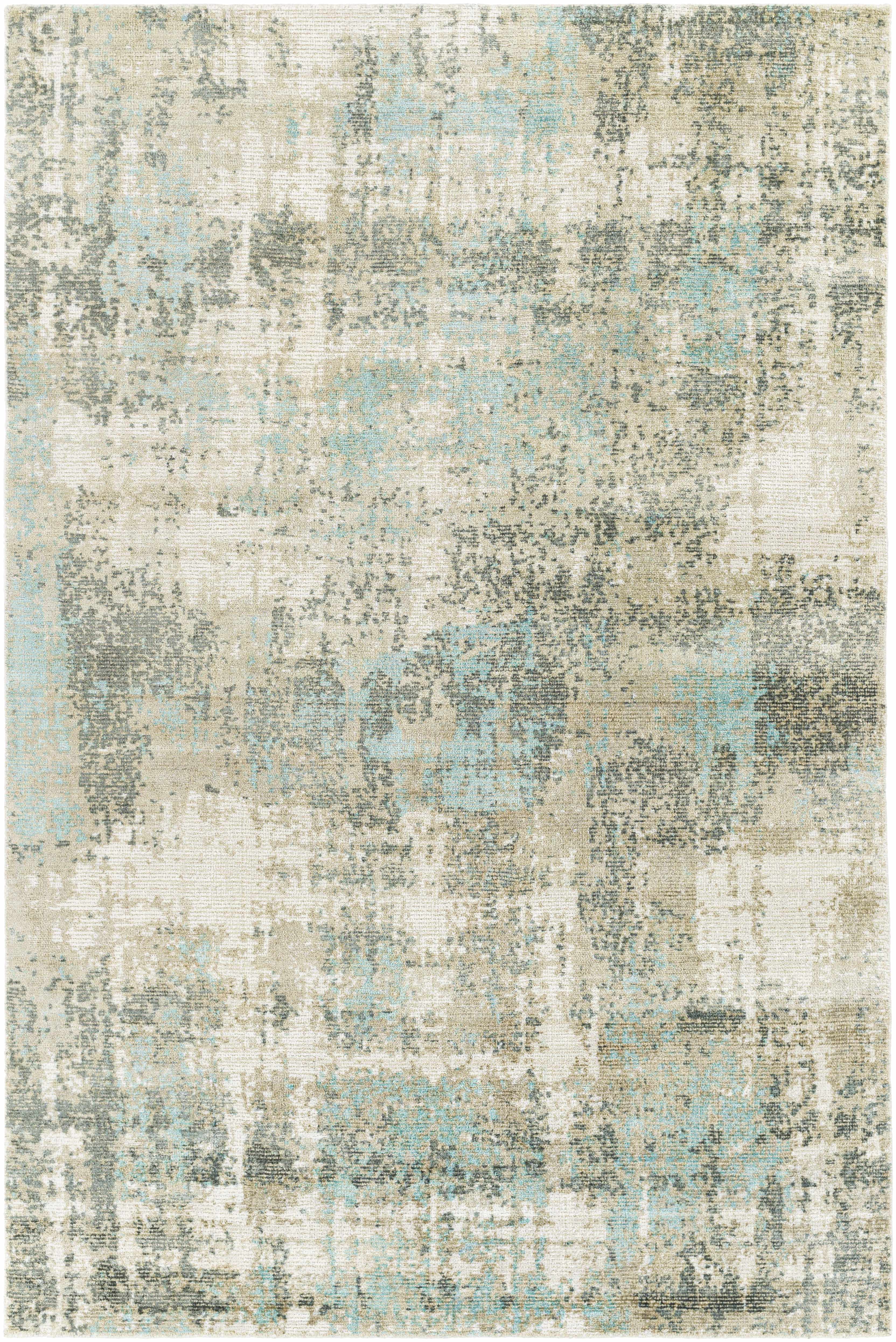 Machen 5' x 7'6in Modern Wool Area Rug - Hauteloom