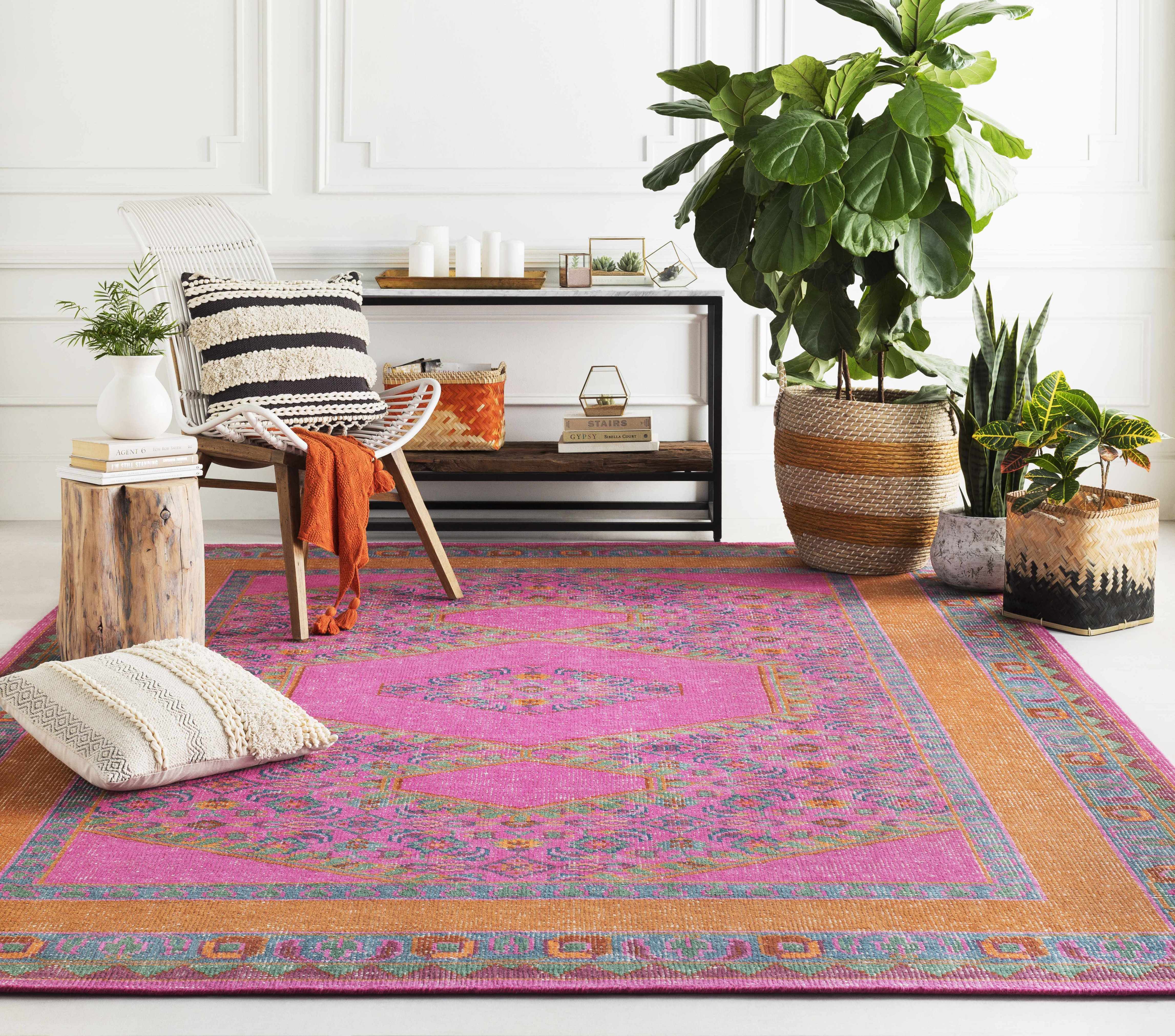 Lustre 2' x 3' Classic Handmade Updated Bohemian NZ Wool Area Rug - Hauteloom