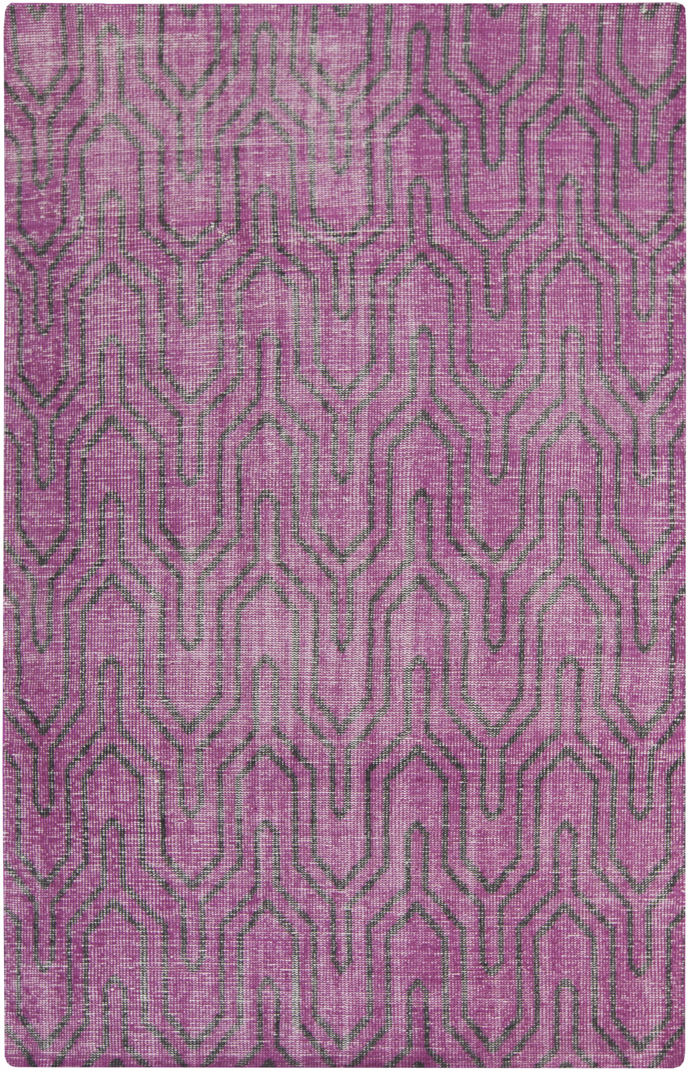 Willow 2' x 3' Geometric Handmade Updated Moroccan Wool Area Rug - Hauteloom