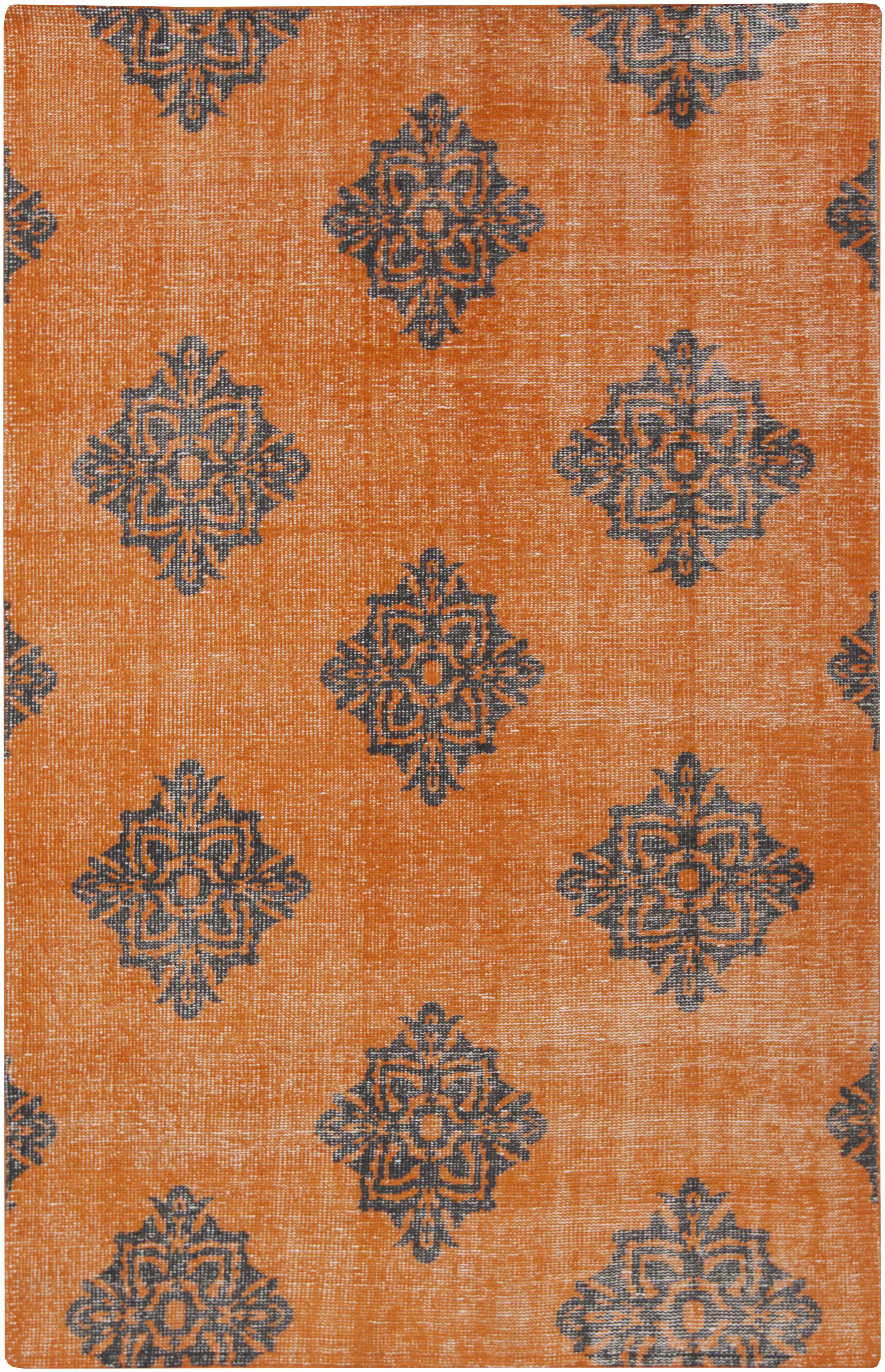 Mastic 8' x 11' Medallions and Damask Handmade Updated Moroccan Wool Area Rug - Hauteloom