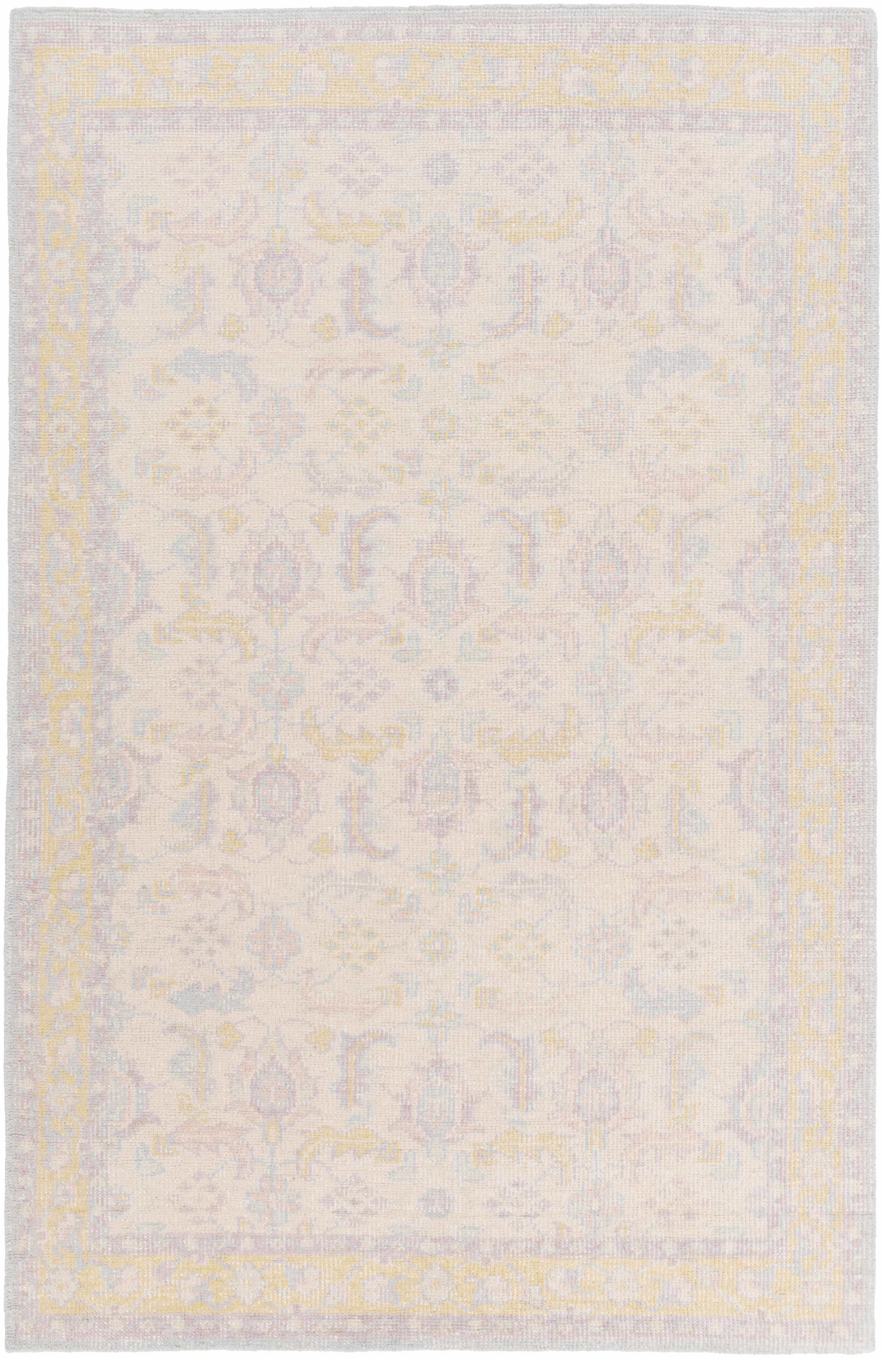 Navarino 5'6in x 8'6in Classic Handmade Updated Farmhouse Wool Area Rug - Hauteloom