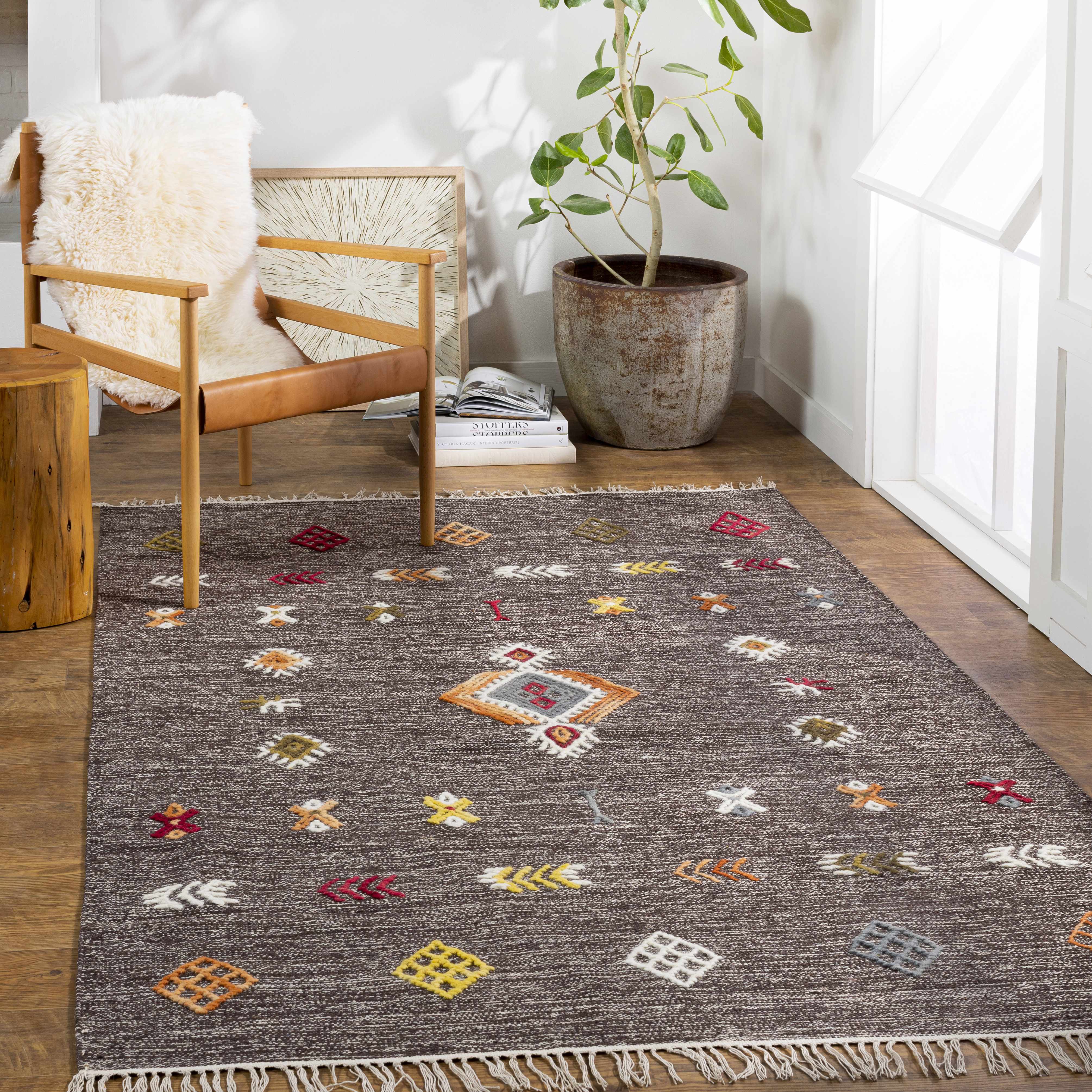Hartshill 3' x 5' Cotton Area Rug - Hauteloom