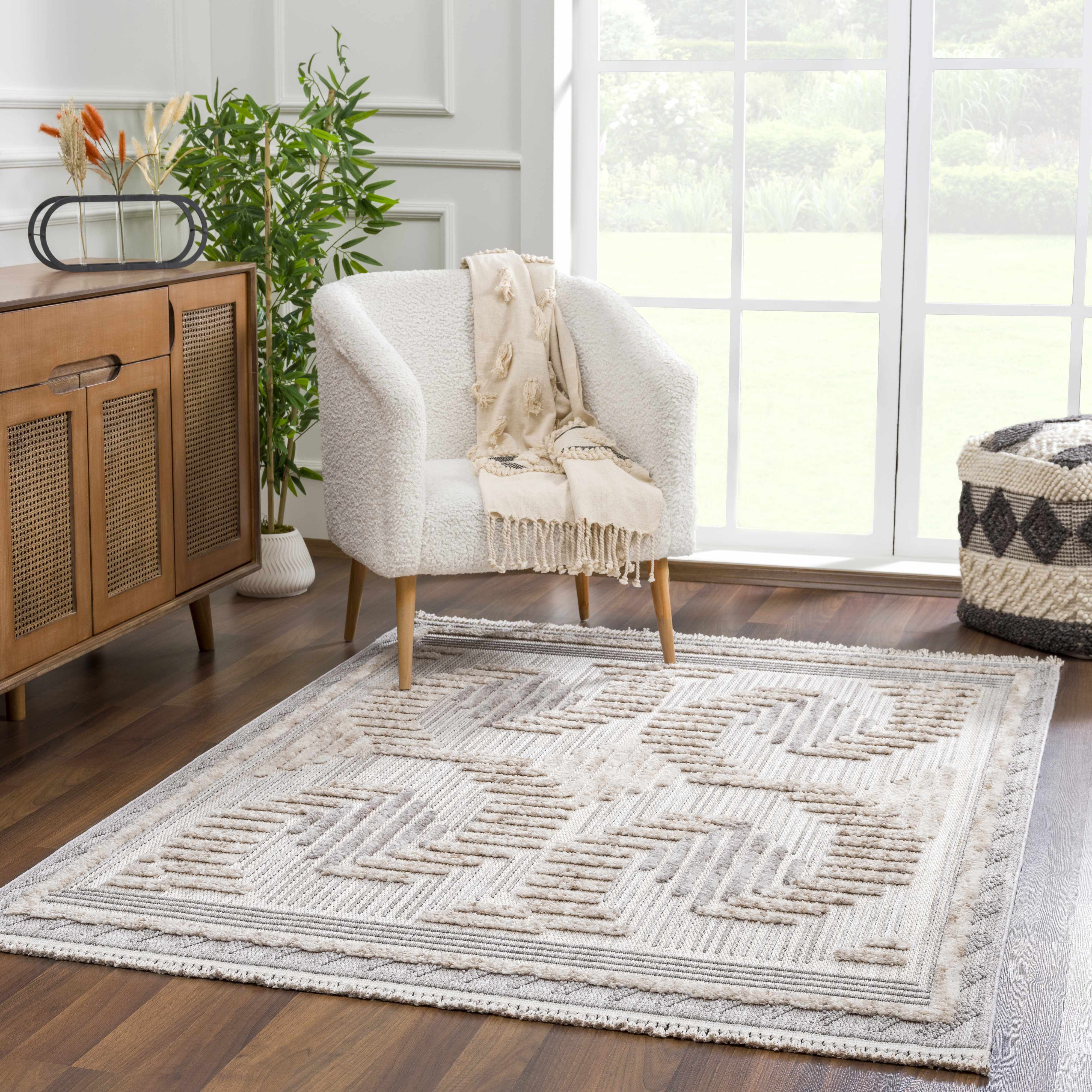 Muricay 5'3in x 7' Area Rug - Hauteloom