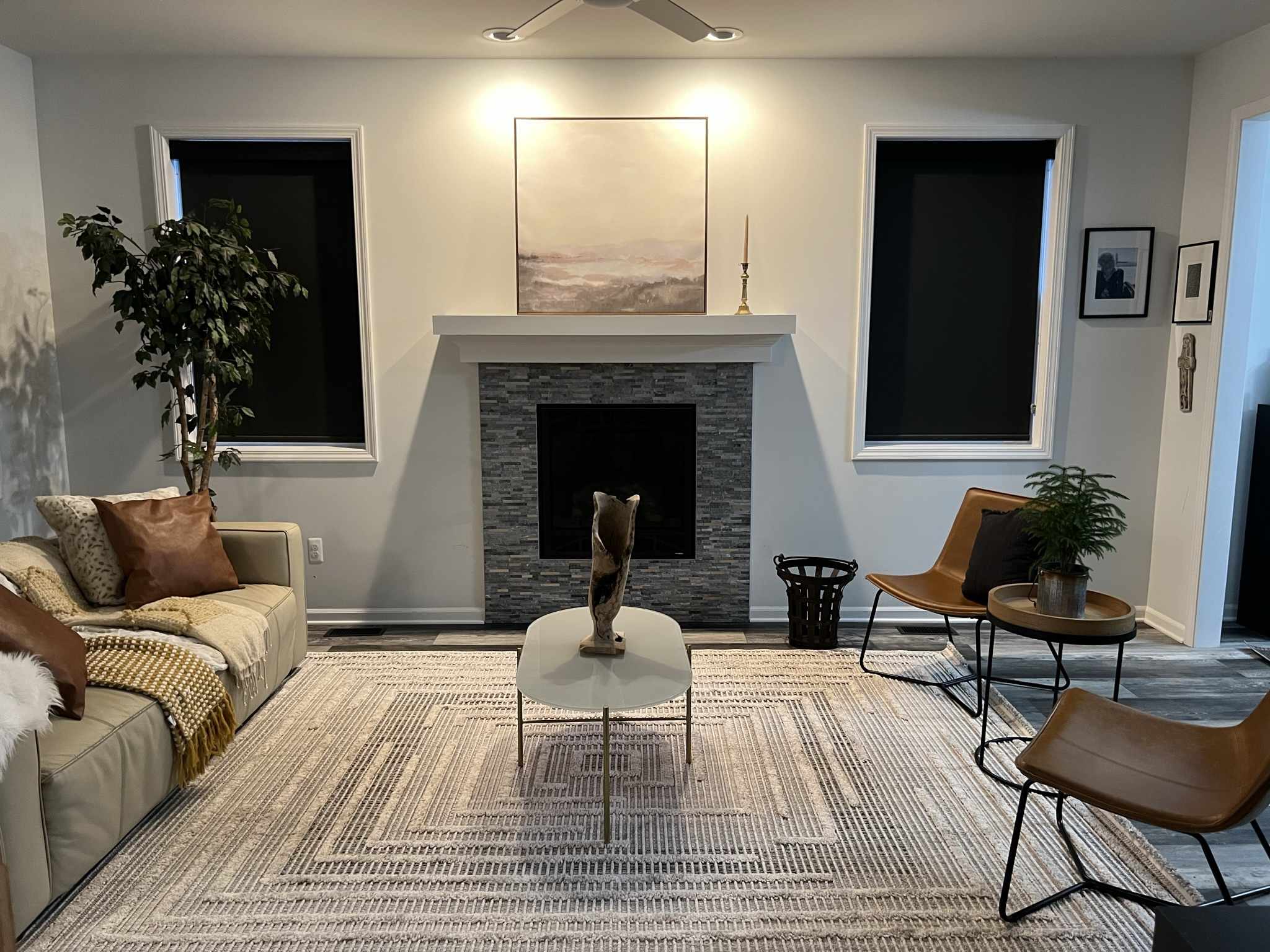 Lunao 6'7in x 9' Area Rug - Hauteloom